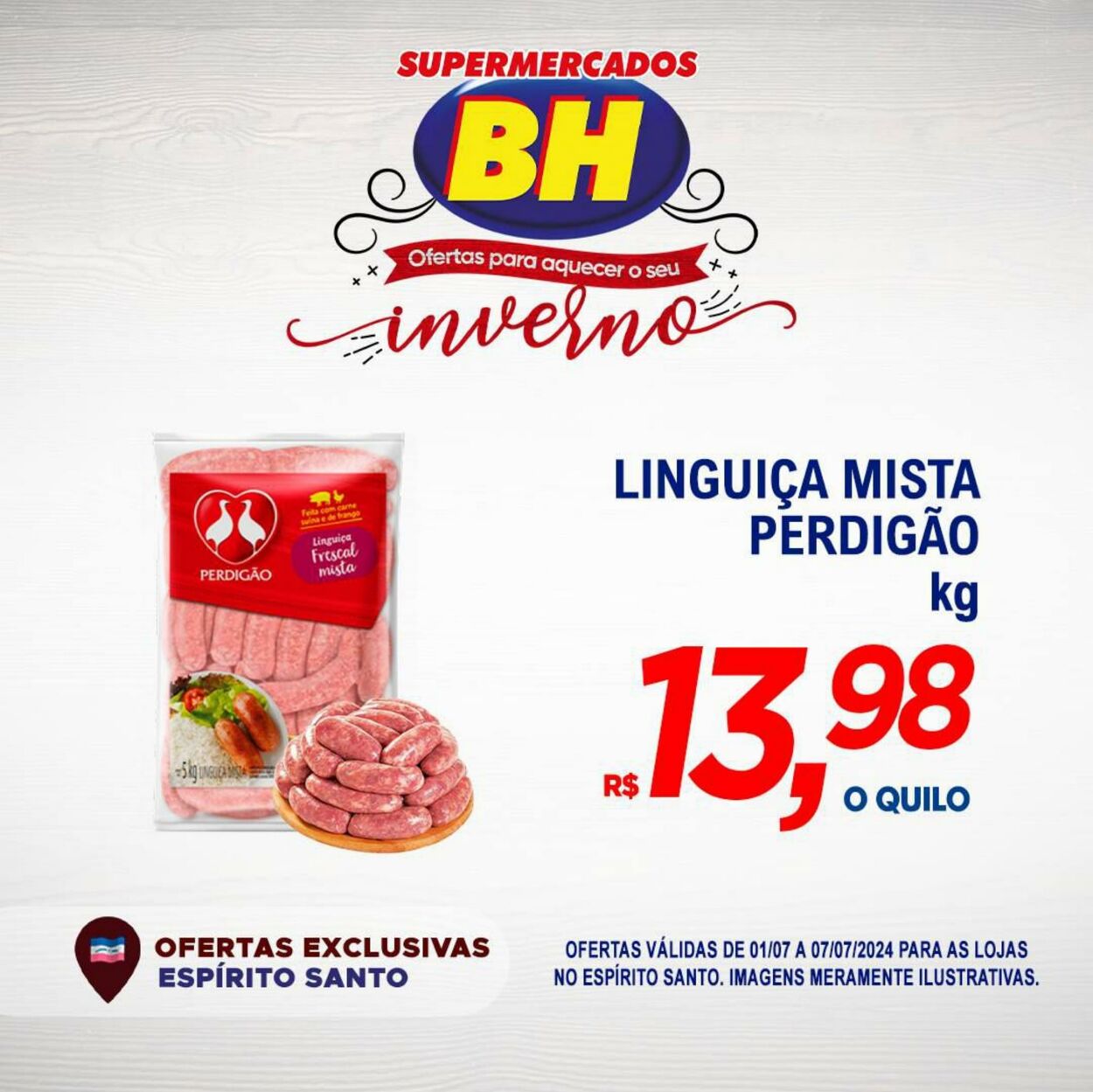 Folheto Supermercados BH 04.07.2024 - 07.07.2024