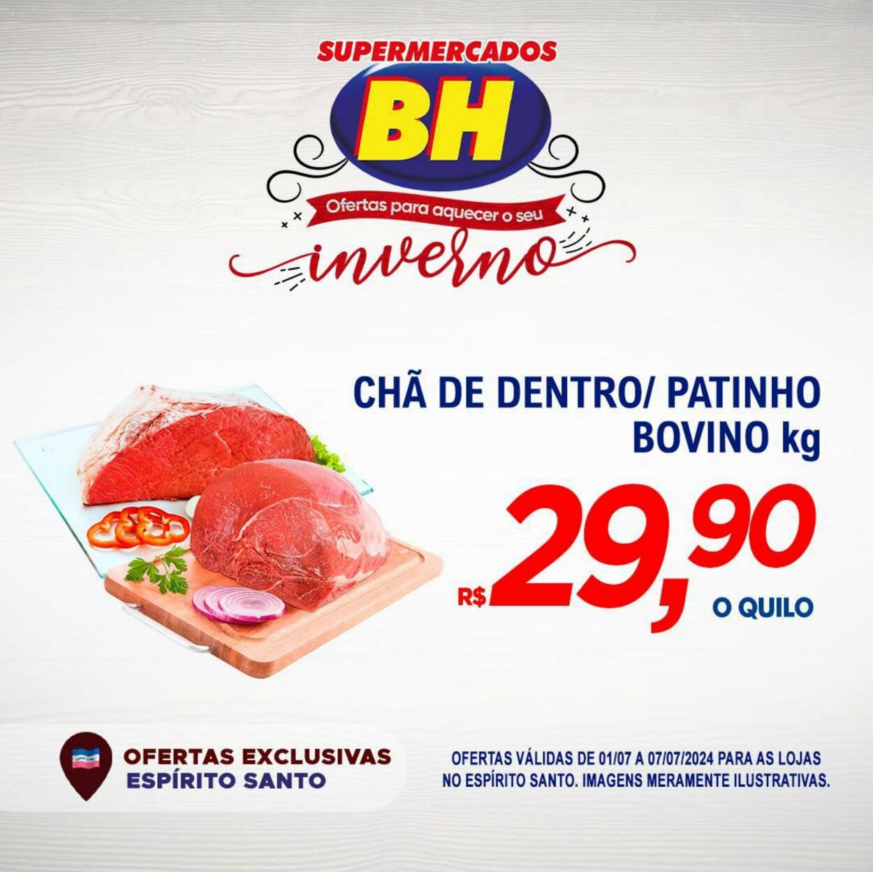 Folheto Supermercados BH 04.07.2024 - 07.07.2024