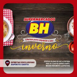 Folheto Supermercados BH 04.07.2024 - 07.07.2024