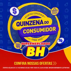 Folheto Supermercados BH 13.03.2023 - 19.03.2023