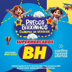 Folheto Supermercados BH 02.10.2023 - 08.10.2023
