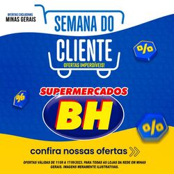 Folheto Supermercados BH 16.11.2023 - 03.12.2023