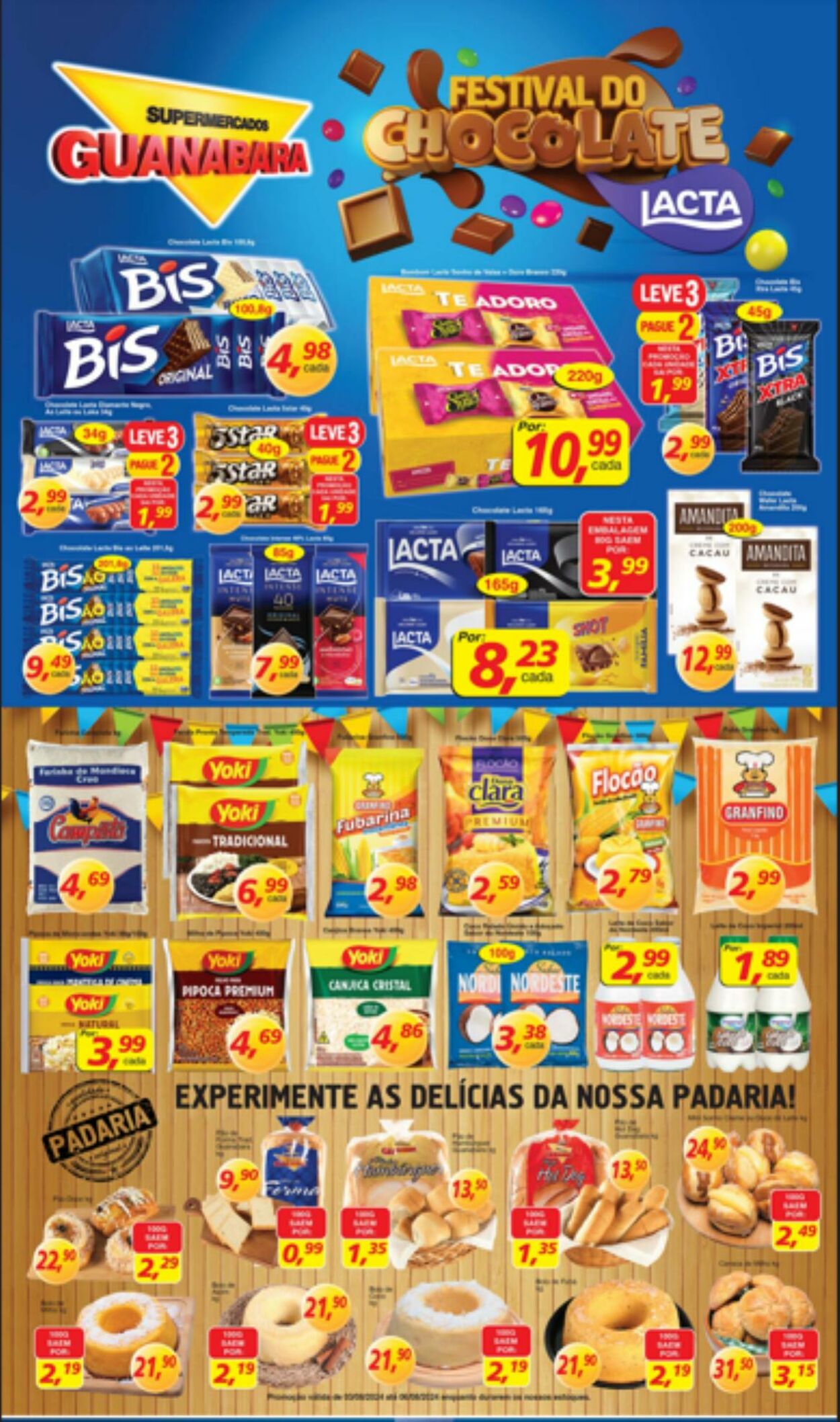 Folheto Supermercados Guanabara 05.08.2024 - 07.08.2024