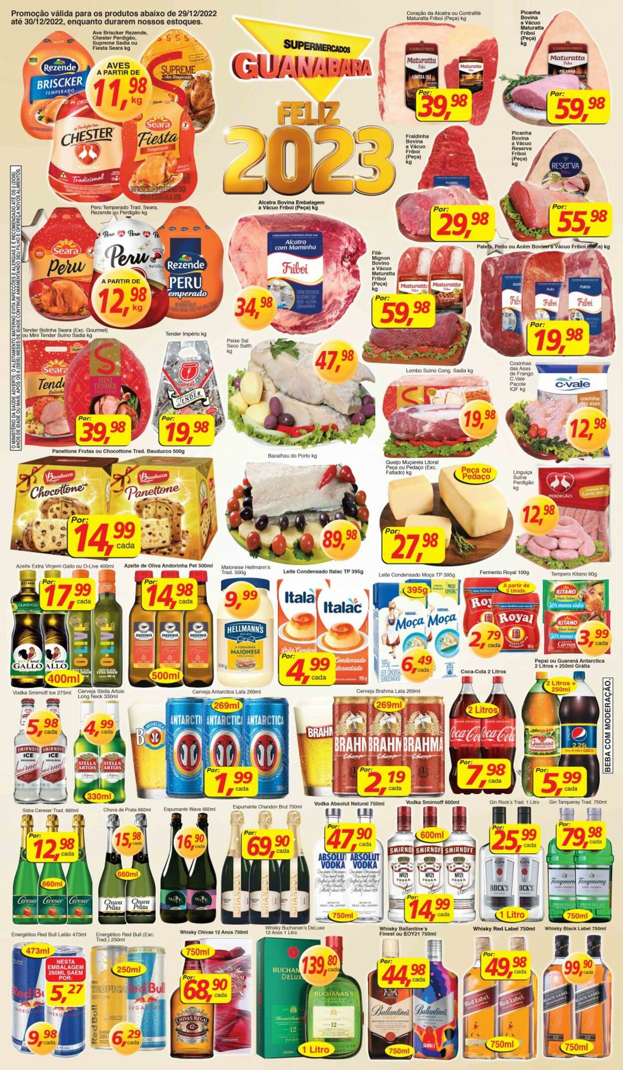 Folheto Supermercados Guanabara 29.12.2022-30.12.2022