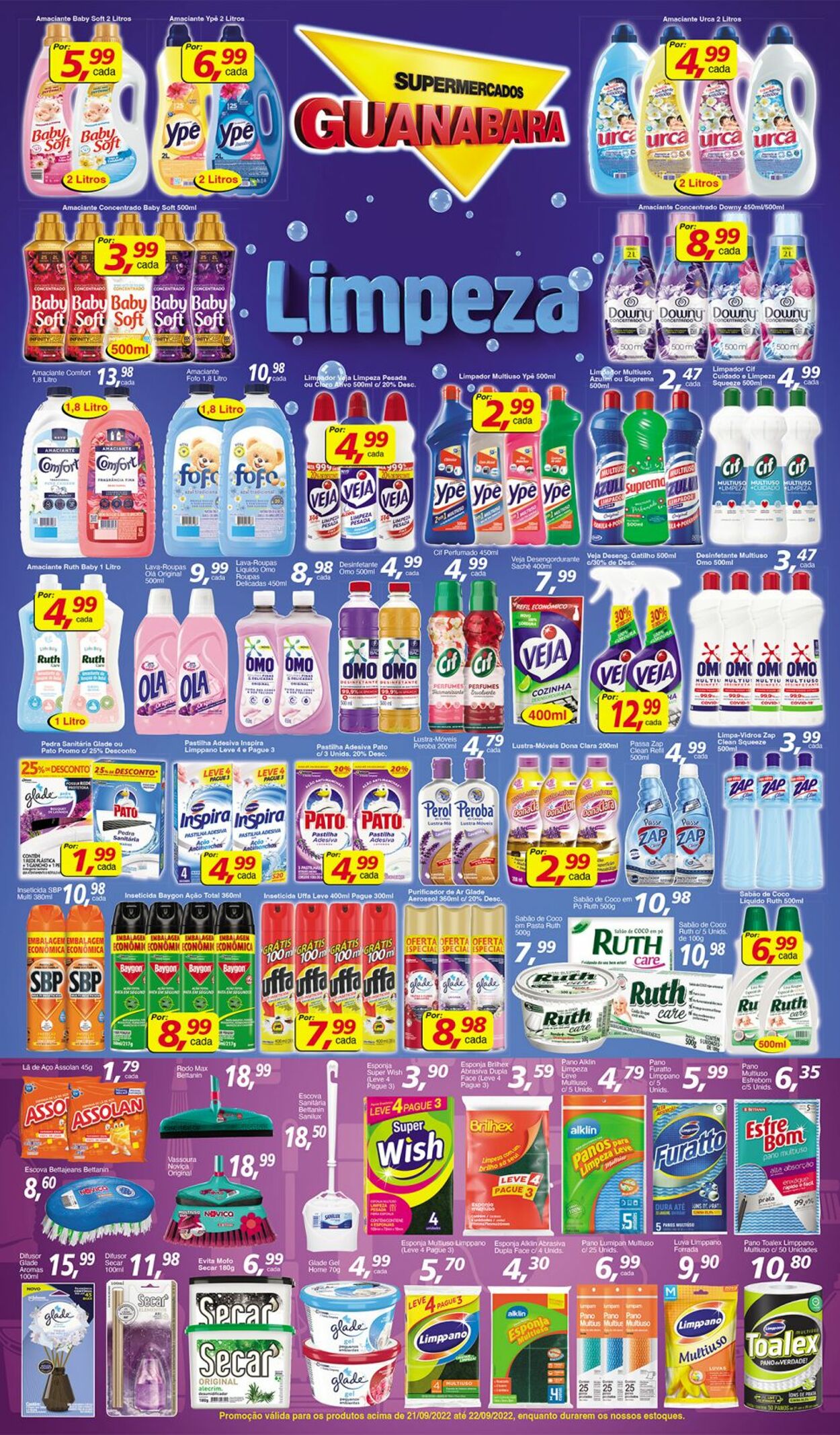 Folheto Supermercados Guanabara 21.09.2022-22.09.2022