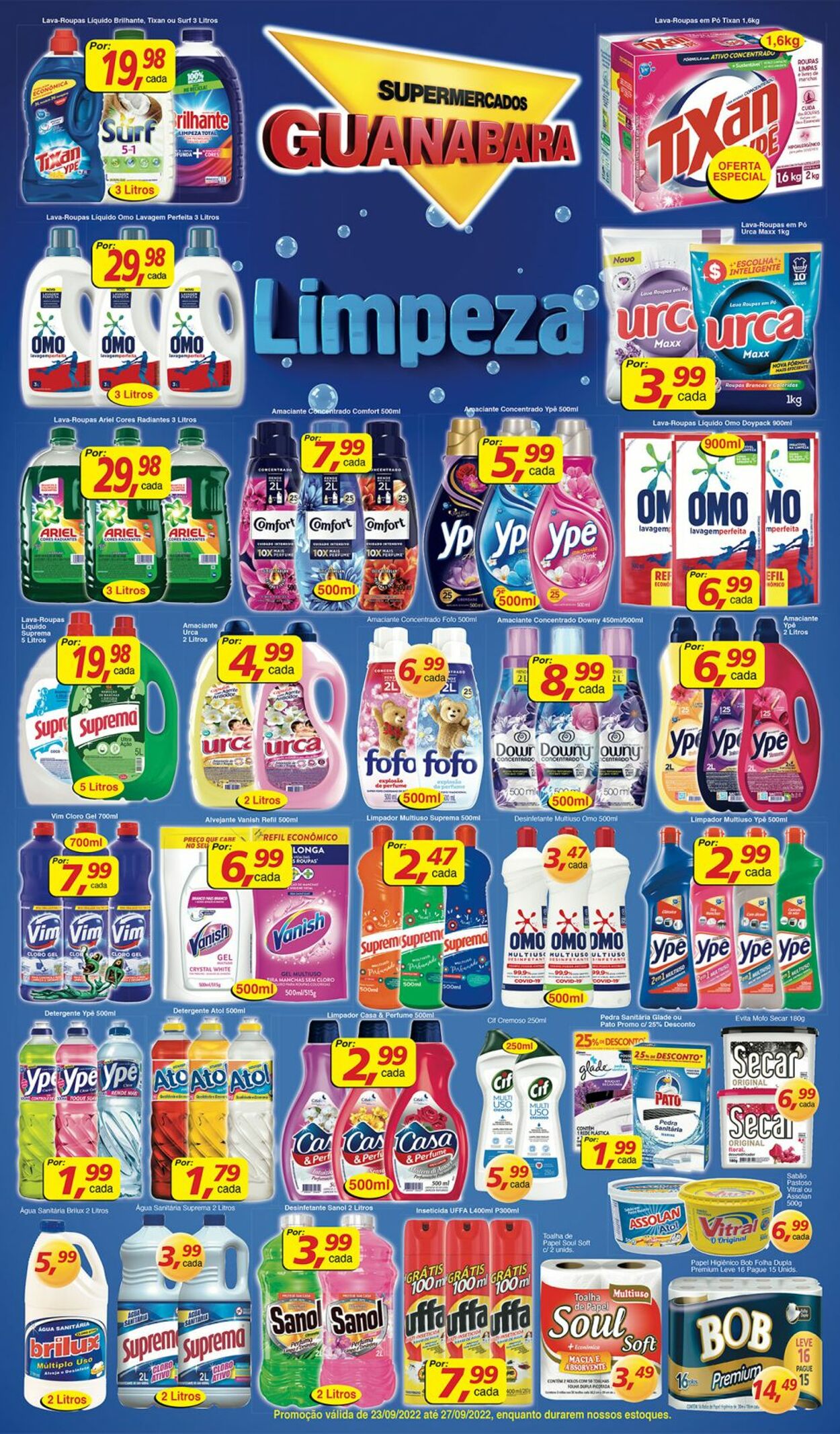 Folheto Supermercados Guanabara 23.09.2022-27.09.2022