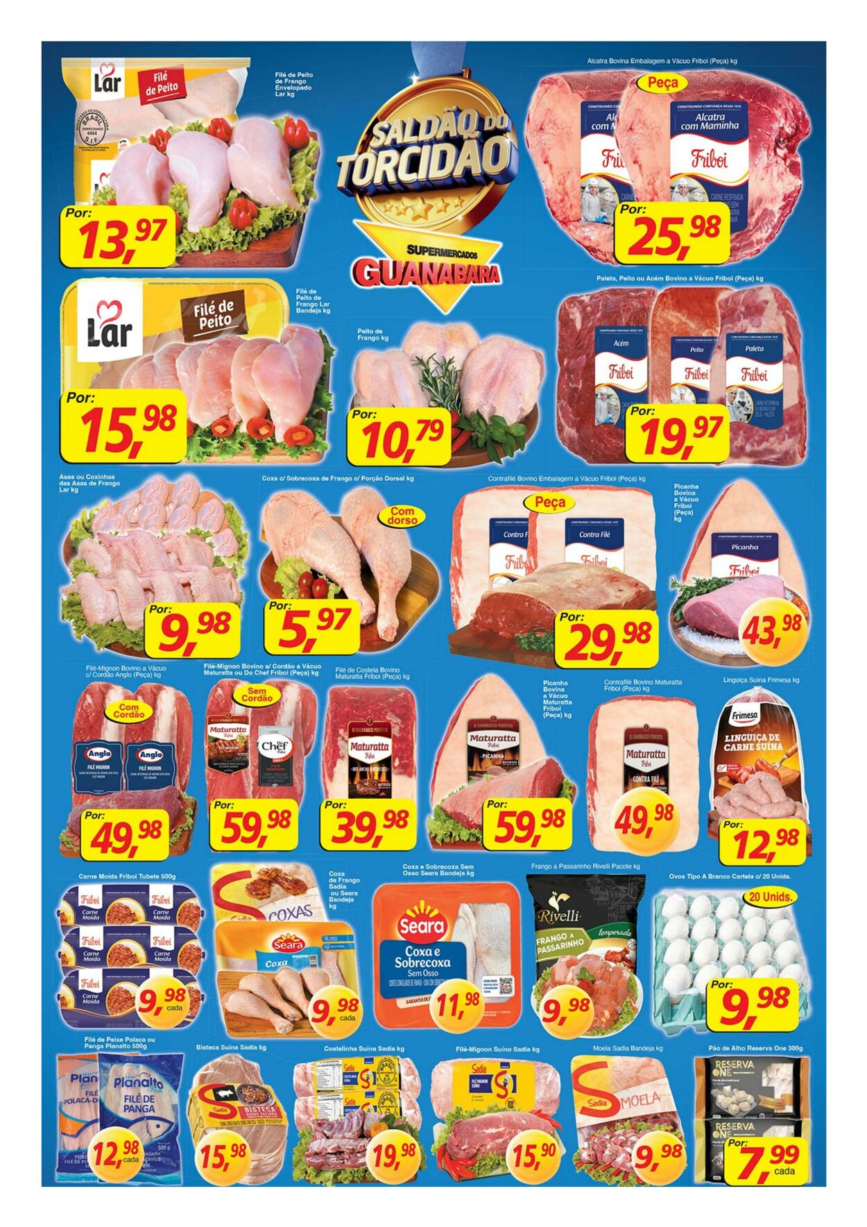 Folheto Supermercados Guanabara 29.07.2024 - 31.07.2024