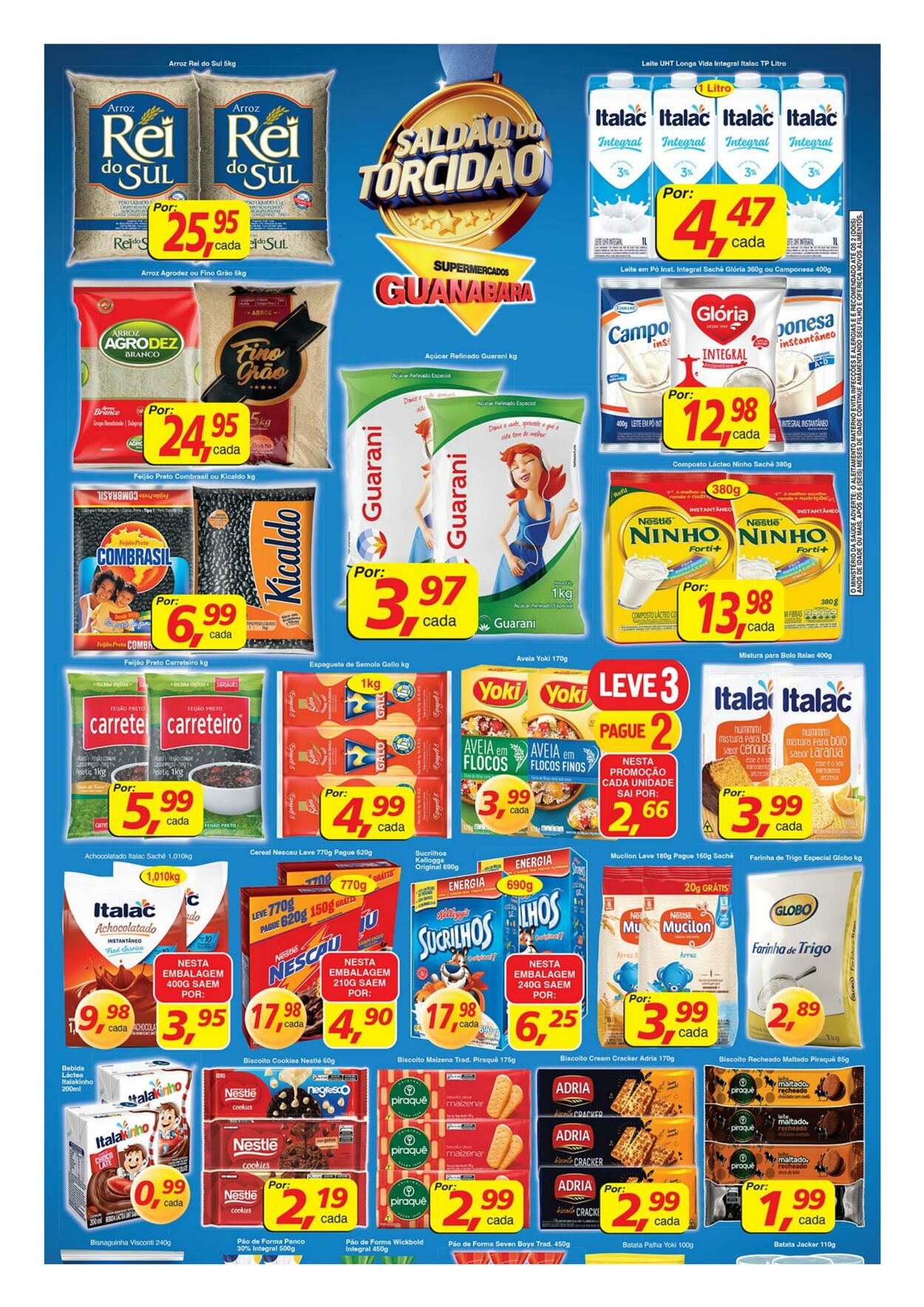 Folheto Supermercados Guanabara 29.07.2024 - 31.07.2024