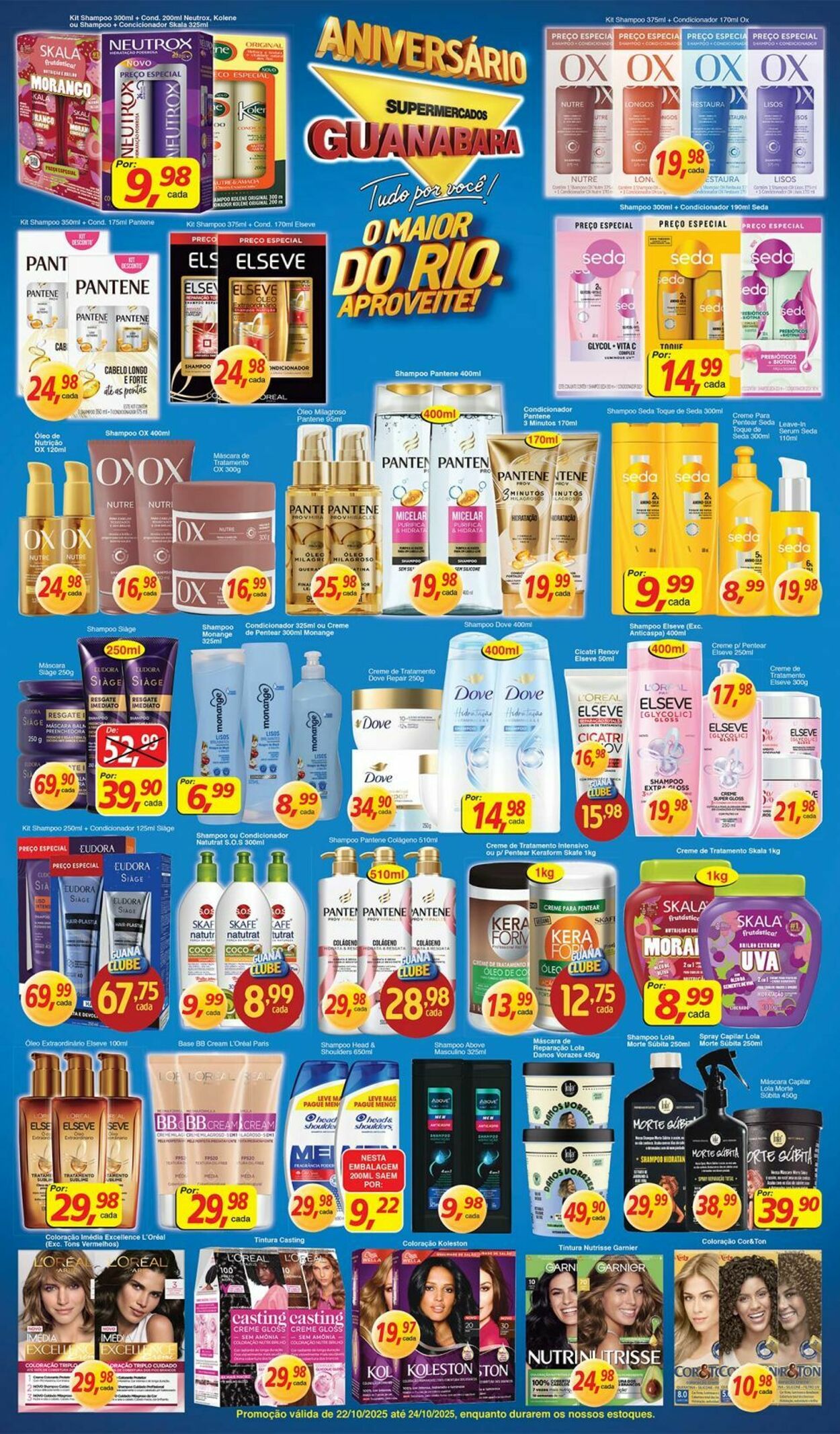 Folheto Supermercados Guanabara 22.10.2025 - 23.10.2025