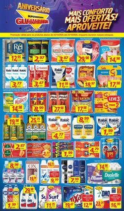 Folheto Supermercados Guanabara 22.10.2025 - 23.10.2025