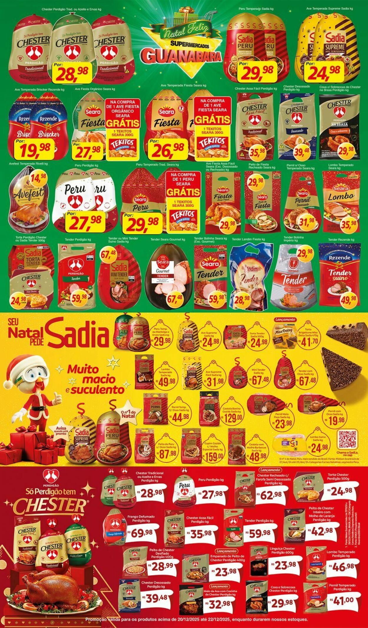 Folheto Supermercados Guanabara 20.12.2025 - 21.12.2025