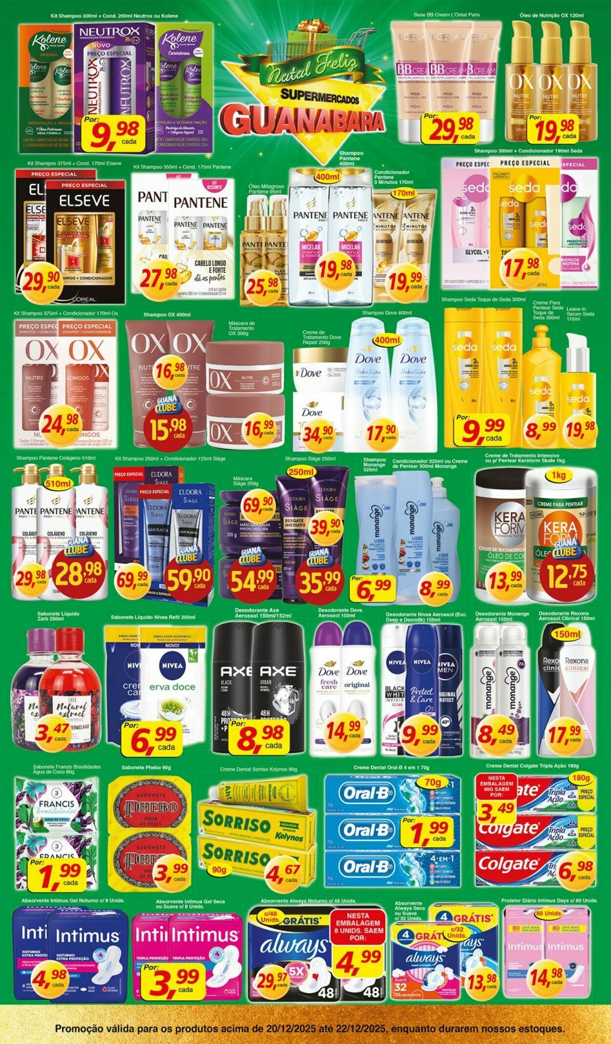 Folheto Supermercados Guanabara 20.12.2025 - 21.12.2025