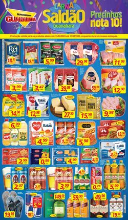 Folheto Supermercados Guanabara 15.02.2023 - 17.02.2023