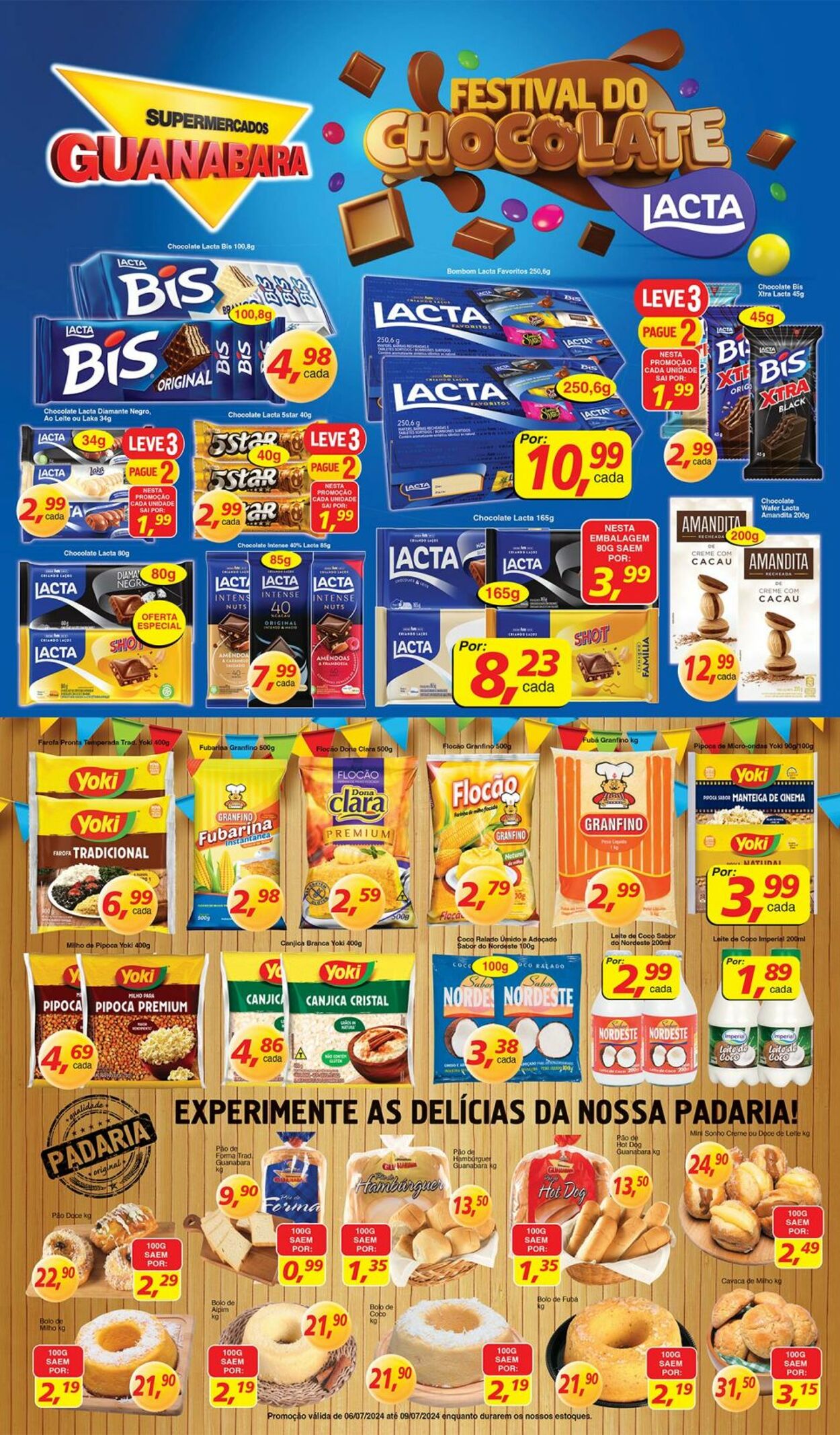 Folheto Supermercados Guanabara 06.07.2024 - 07.07.2024