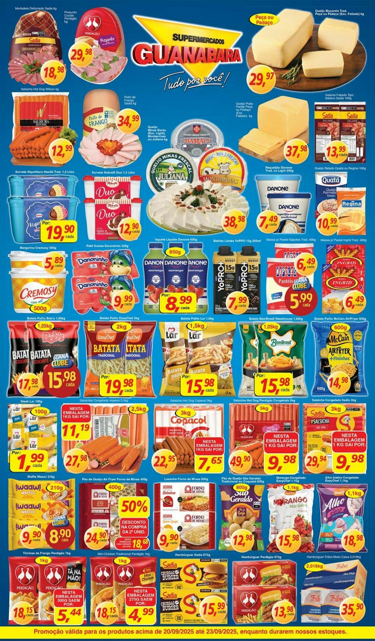 Folheto Supermercados Guanabara 20.09.2025 - 21.09.2025