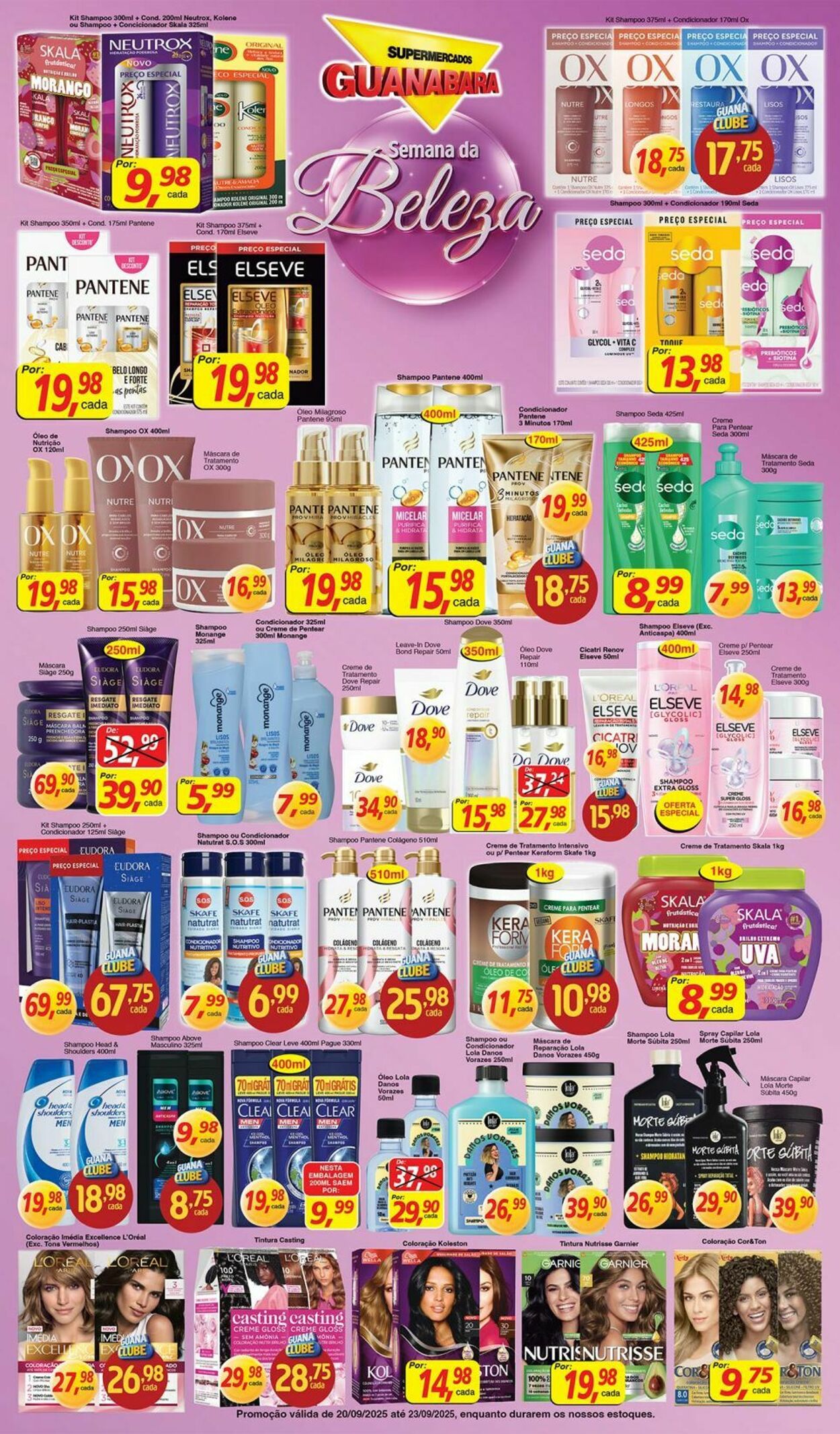 Folheto Supermercados Guanabara 20.09.2025 - 21.09.2025