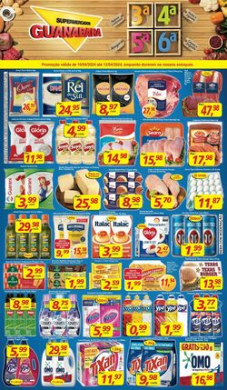 Folheto Supermercados Guanabara 10.04.2024 - 12.04.2024