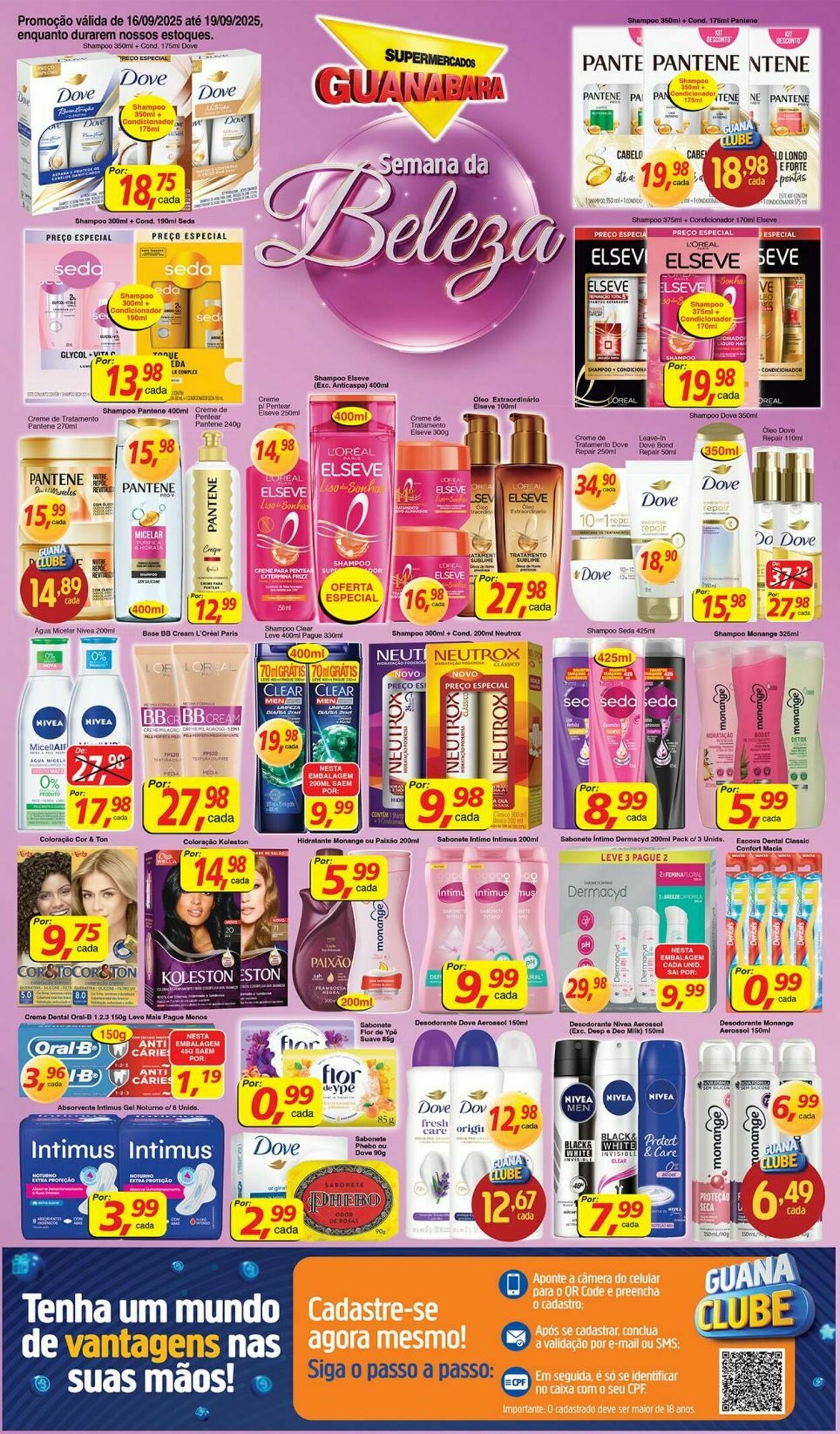 Folheto Supermercados Guanabara 16.09.2025 - 17.09.2025