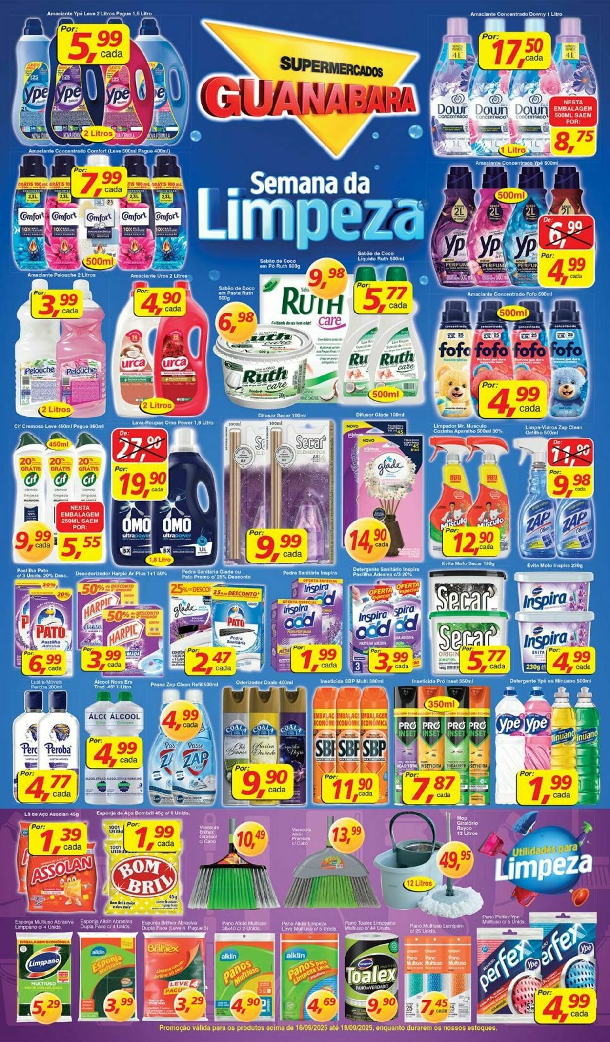 Folheto Supermercados Guanabara 16.09.2025 - 17.09.2025