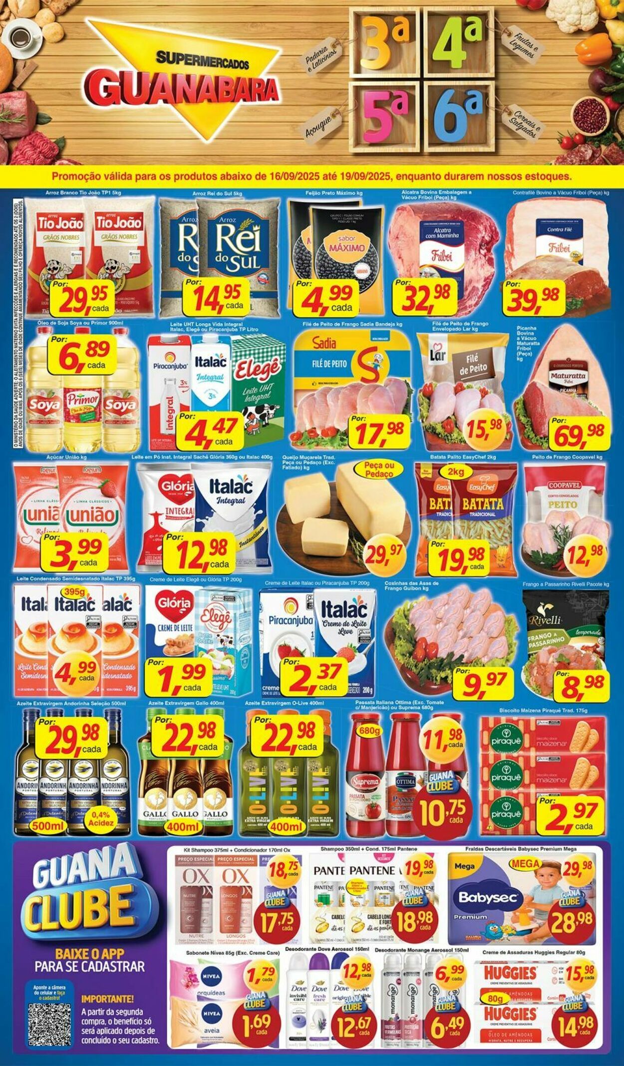 Folheto Supermercados Guanabara 16.09.2025 - 17.09.2025