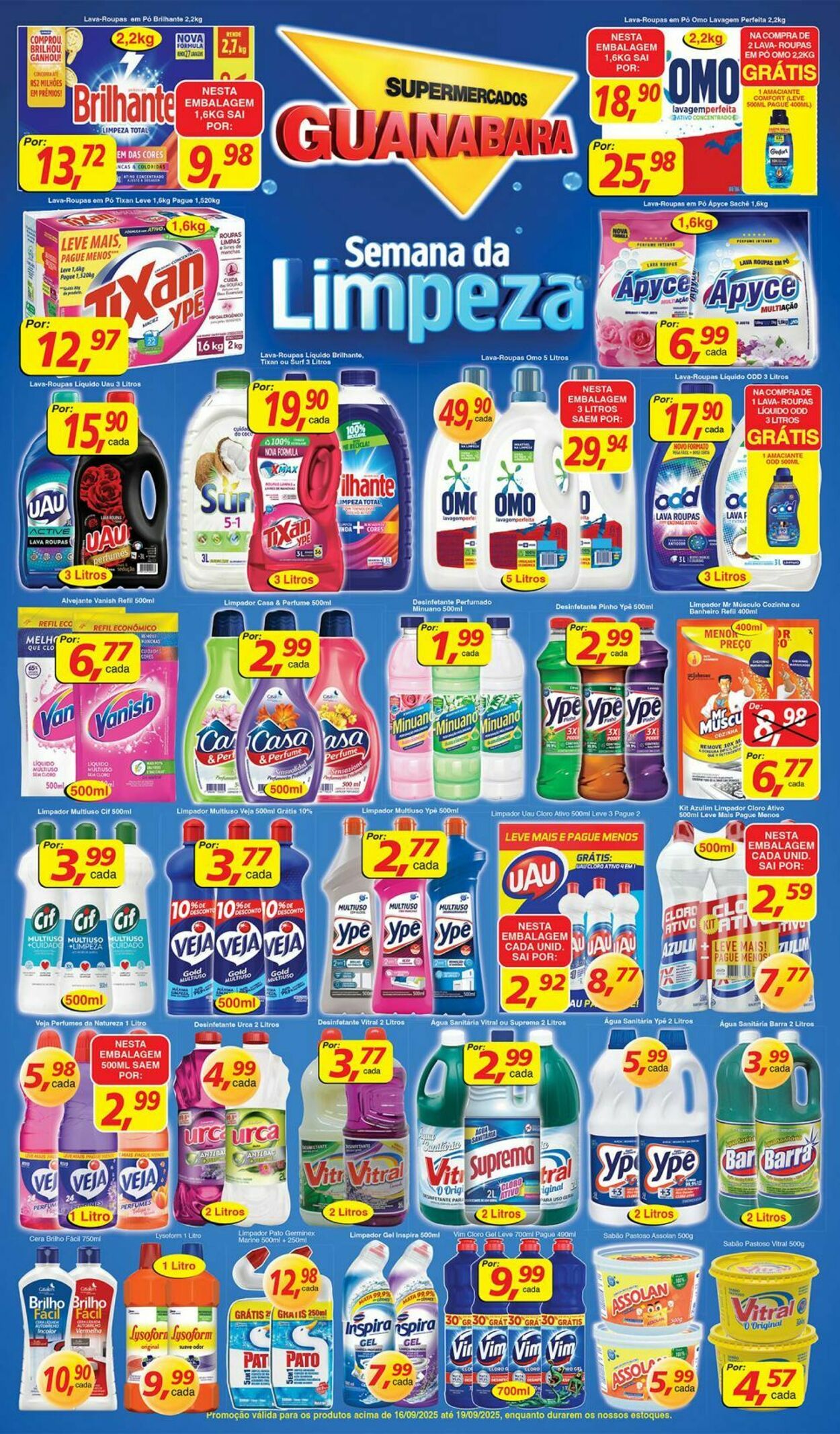 Folheto Supermercados Guanabara 16.09.2025 - 17.09.2025