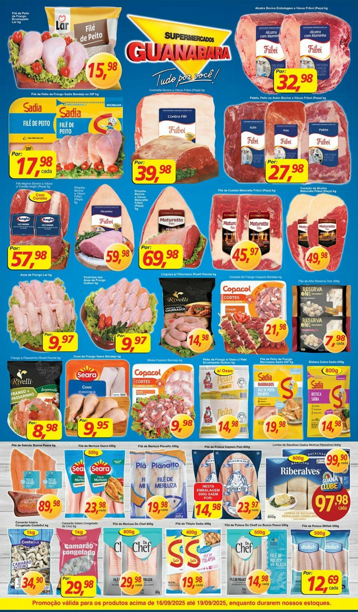 Folheto Supermercados Guanabara 16.09.2025 - 17.09.2025