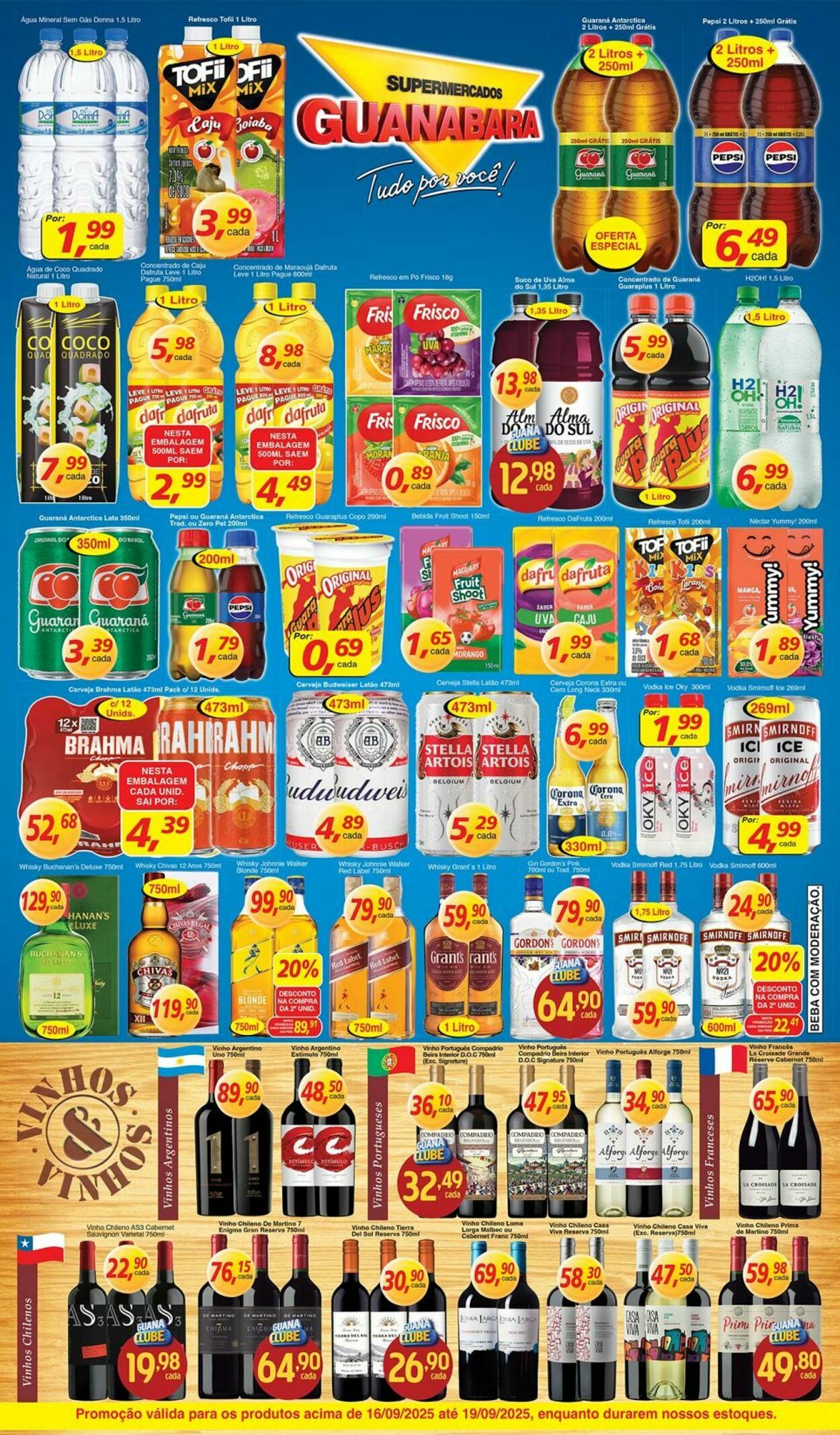 Folheto Supermercados Guanabara 16.09.2025 - 17.09.2025