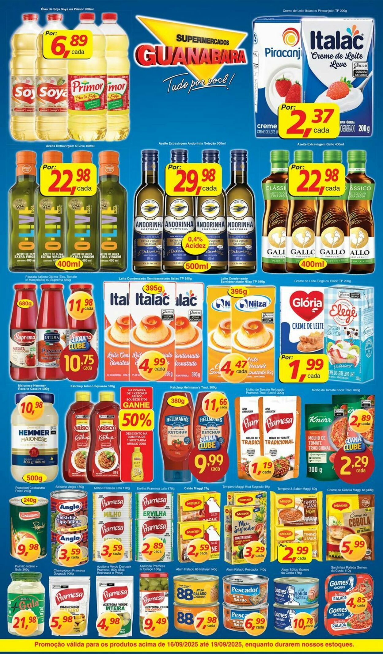 Folheto Supermercados Guanabara 16.09.2025 - 17.09.2025