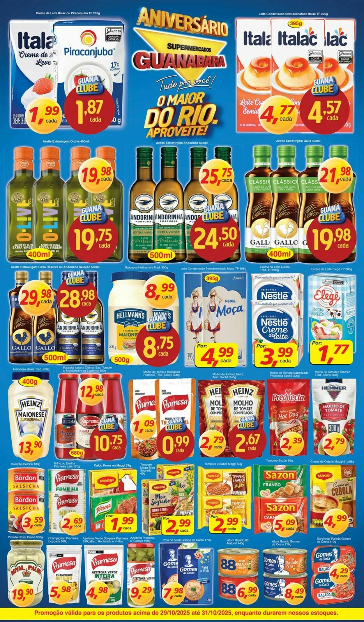 Folheto Supermercados Guanabara 29.10.2025 - 30.10.2025