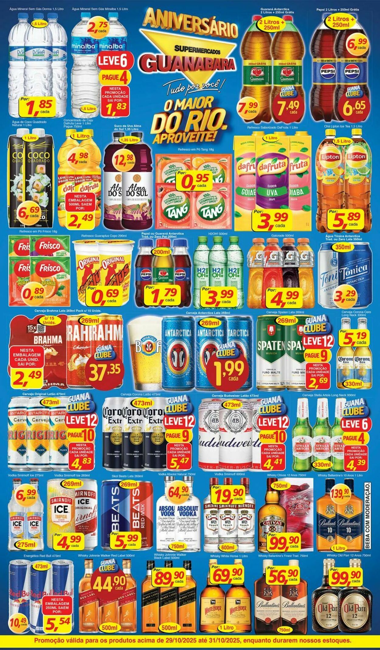 Folheto Supermercados Guanabara 29.10.2025 - 30.10.2025