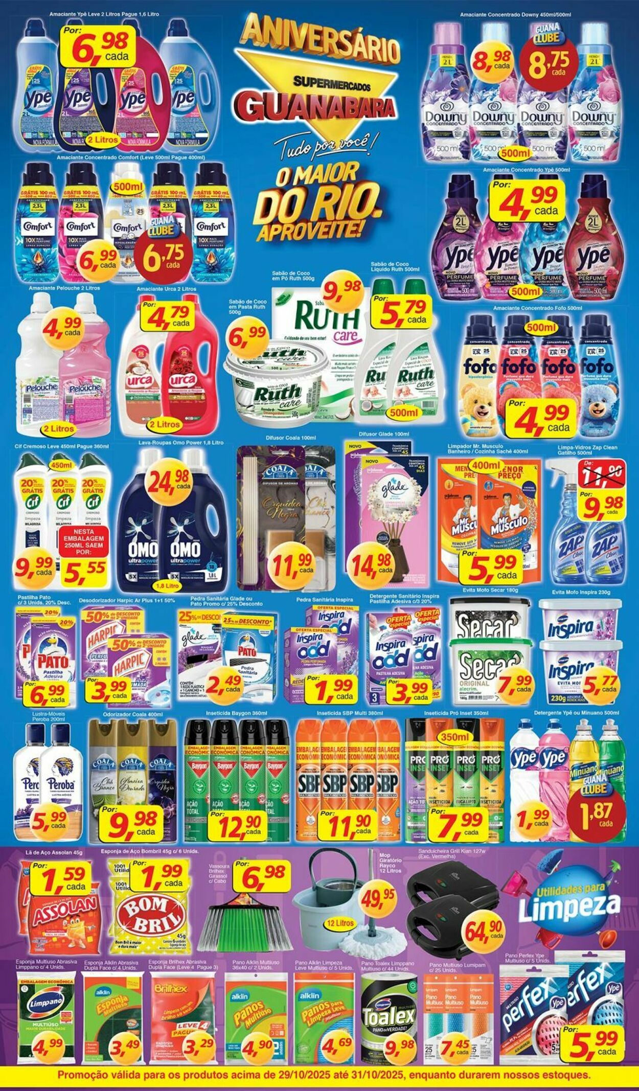 Folheto Supermercados Guanabara 29.10.2025 - 30.10.2025