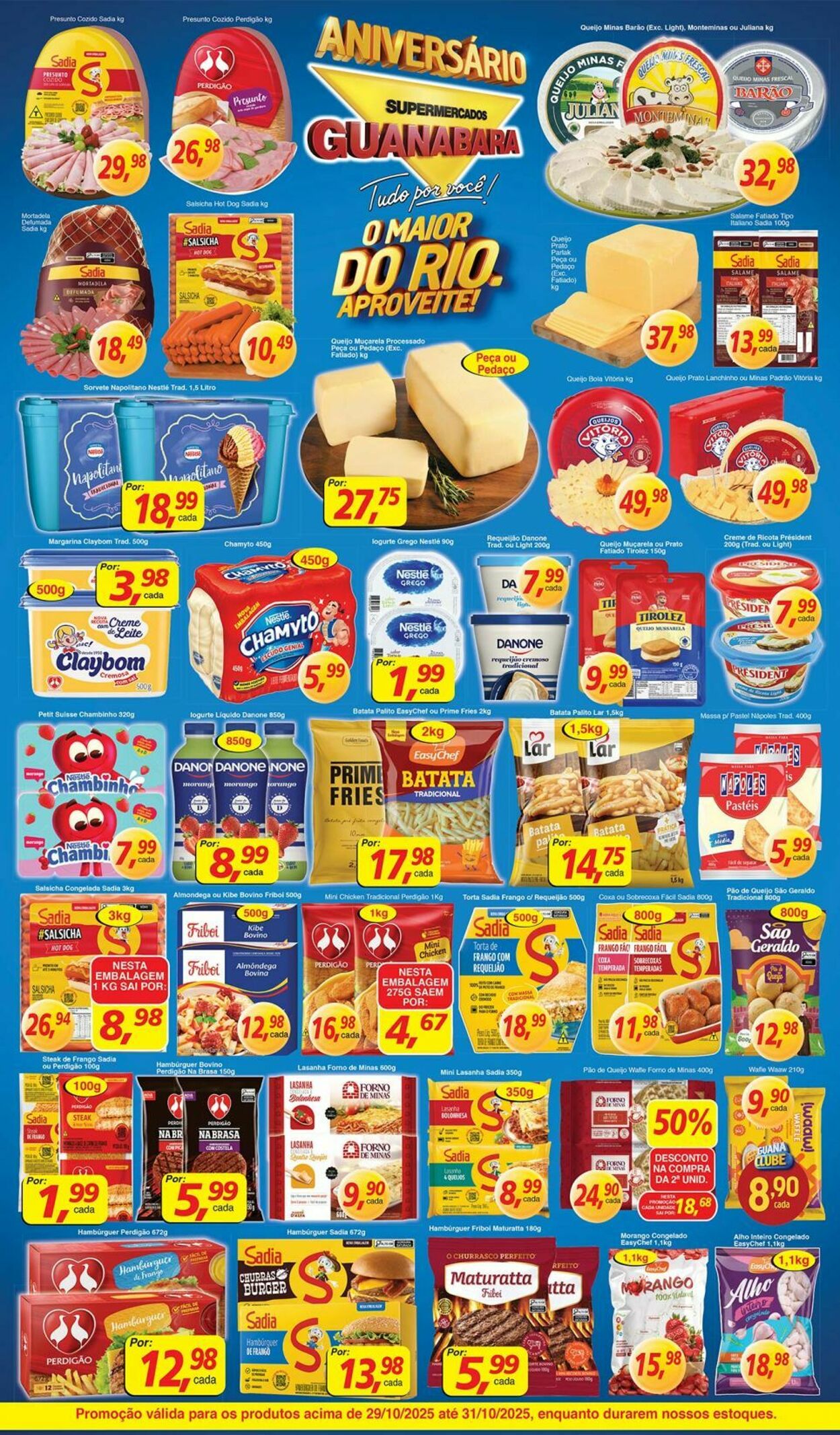 Folheto Supermercados Guanabara 29.10.2025 - 30.10.2025