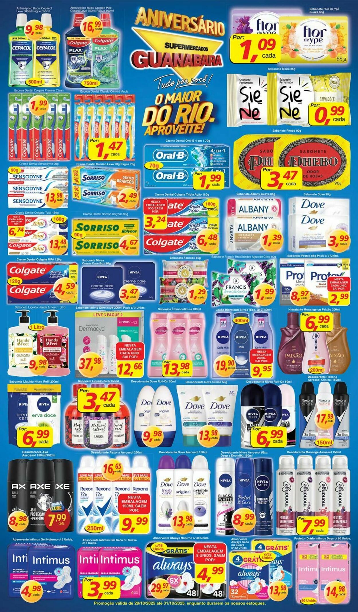 Folheto Supermercados Guanabara 29.10.2025 - 30.10.2025