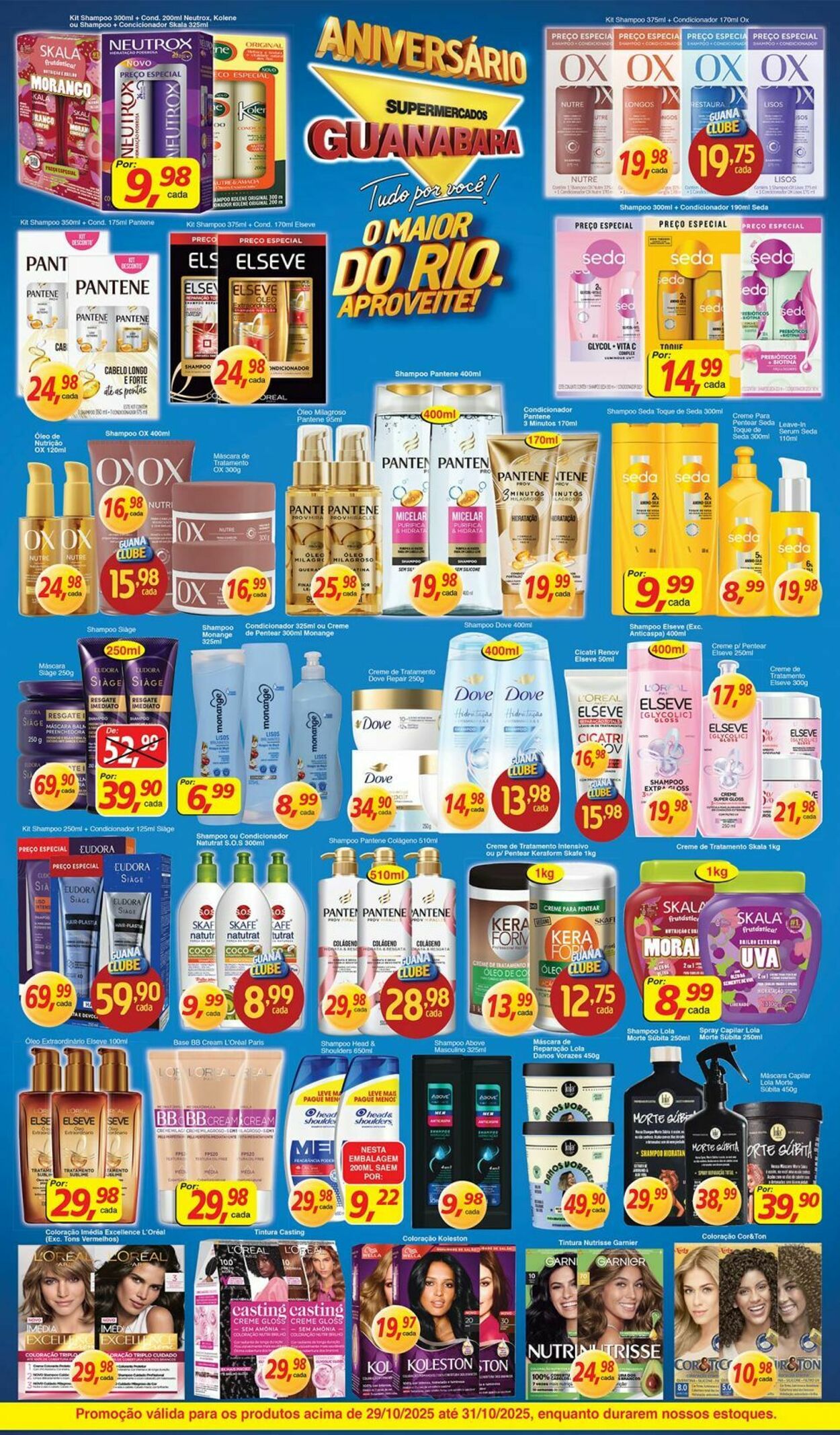 Folheto Supermercados Guanabara 29.10.2025 - 30.10.2025