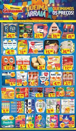 Folheto Supermercados Guanabara 15.07.2024 - 16.07.2024