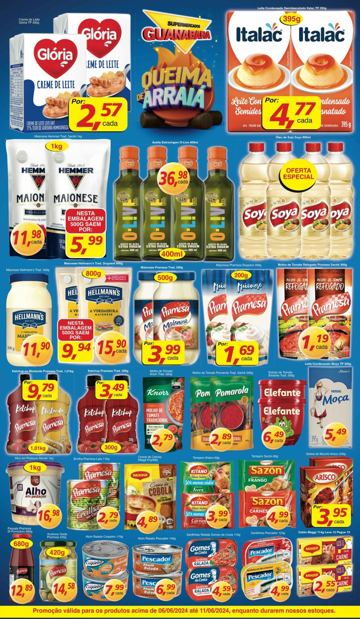 Folheto Supermercados Guanabara 06.06.2024 - 07.06.2024