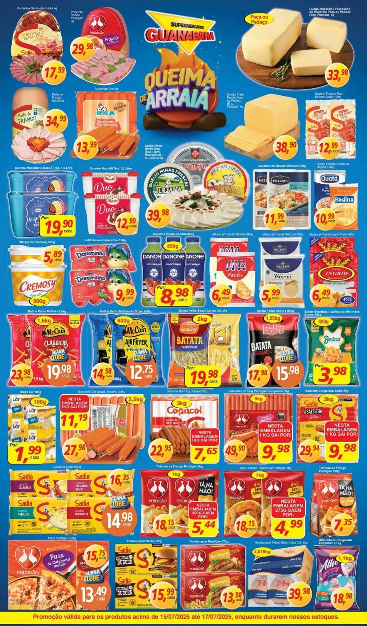 Folheto Supermercados Guanabara 15.07.2025 - 16.07.2025
