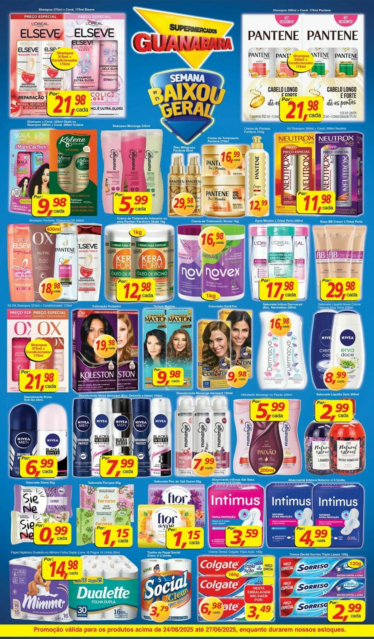 Folheto Supermercados Guanabara 24.06.2025 - 25.06.2025