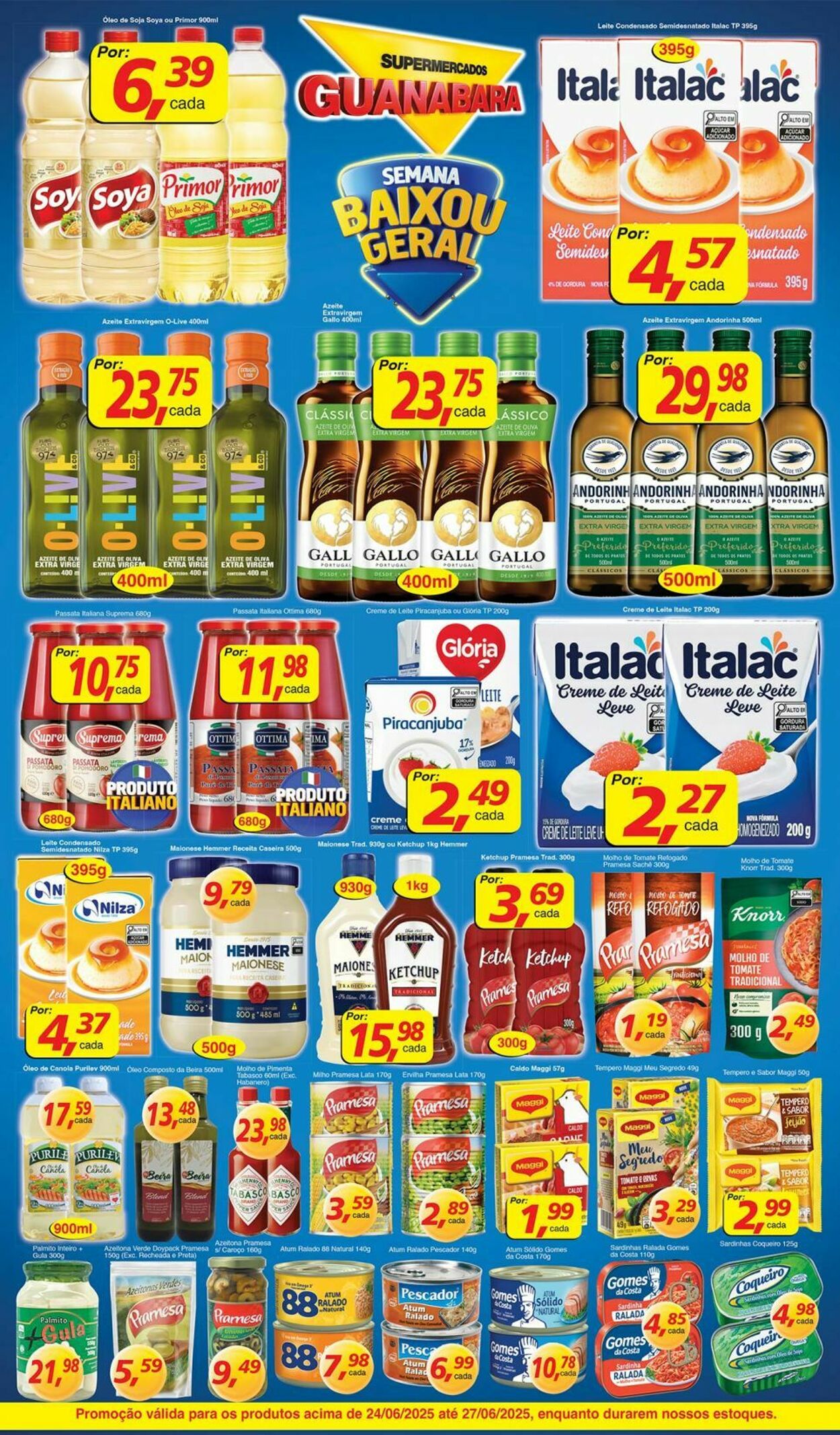 Folheto Supermercados Guanabara 24.06.2025 - 25.06.2025