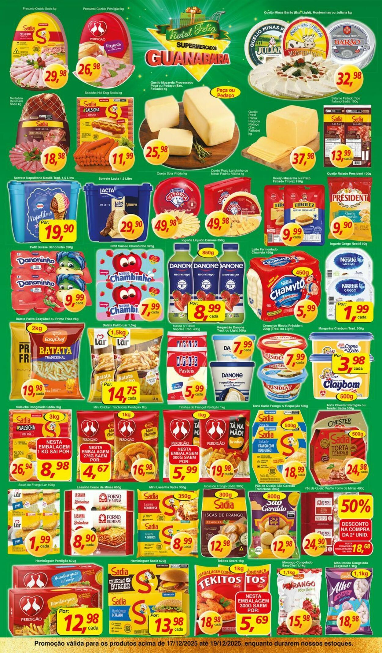 Folheto Supermercados Guanabara 17.12.2025 - 18.12.2025