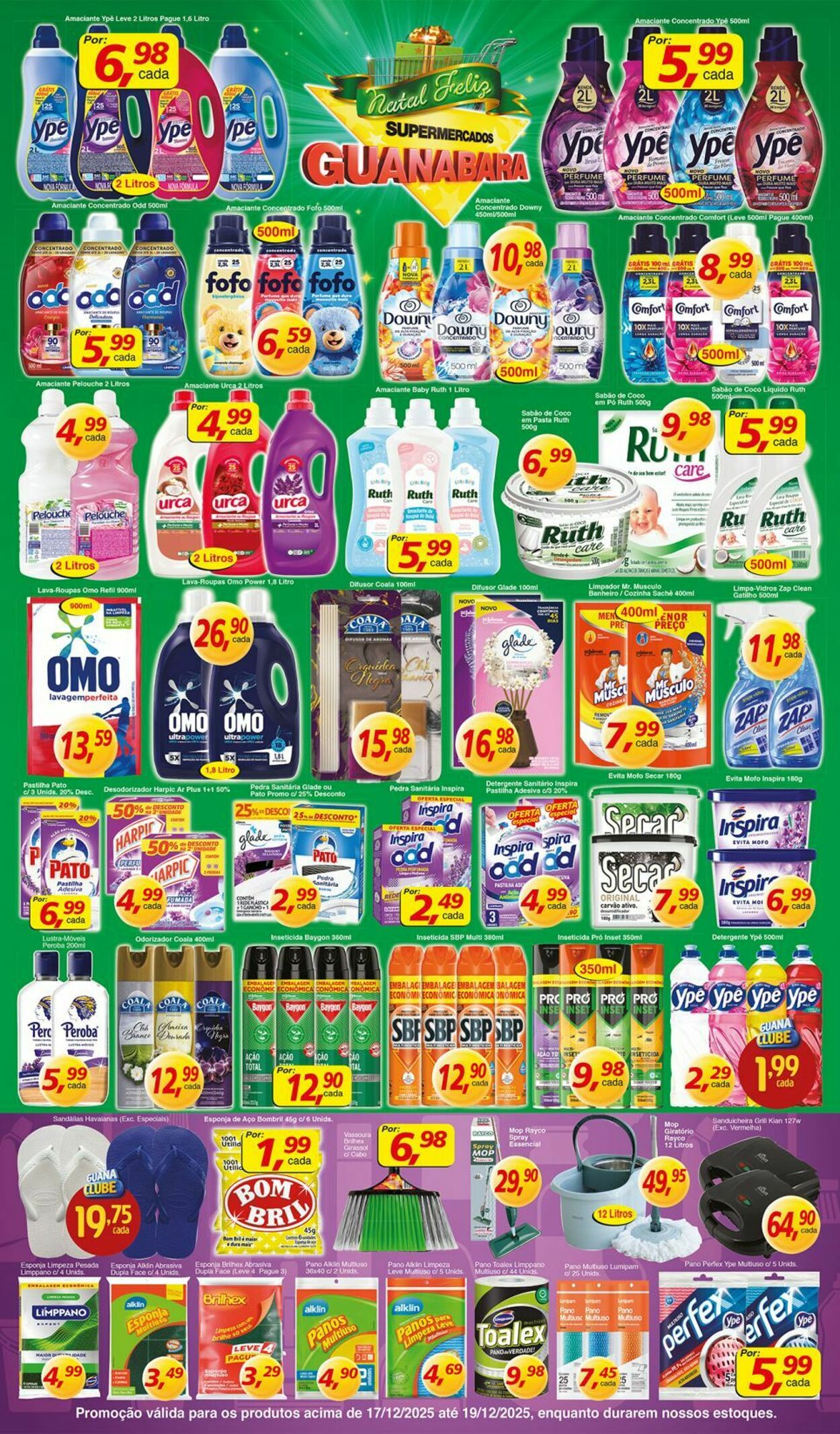Folheto Supermercados Guanabara 17.12.2025 - 18.12.2025