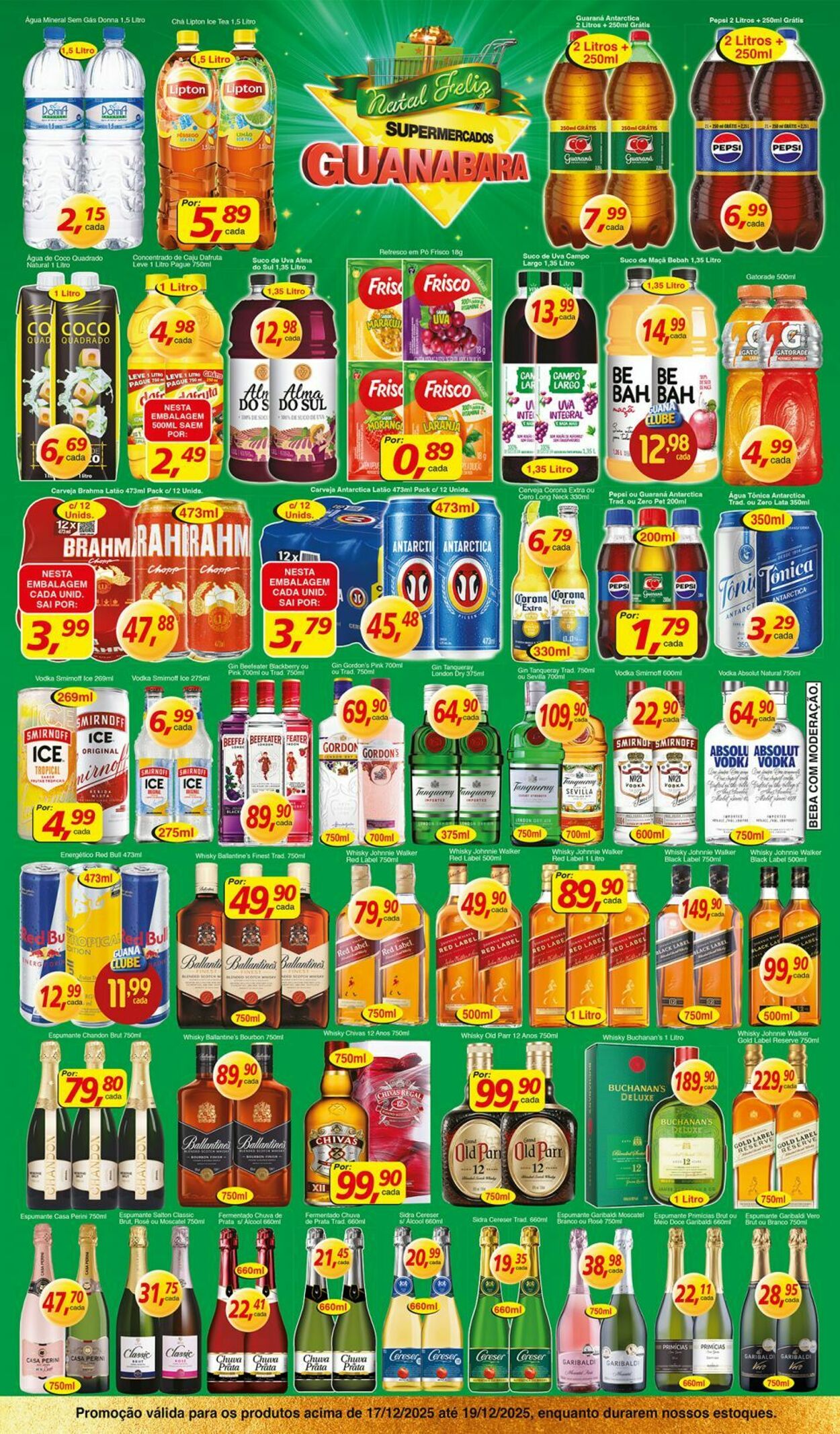 Folheto Supermercados Guanabara 17.12.2025 - 18.12.2025
