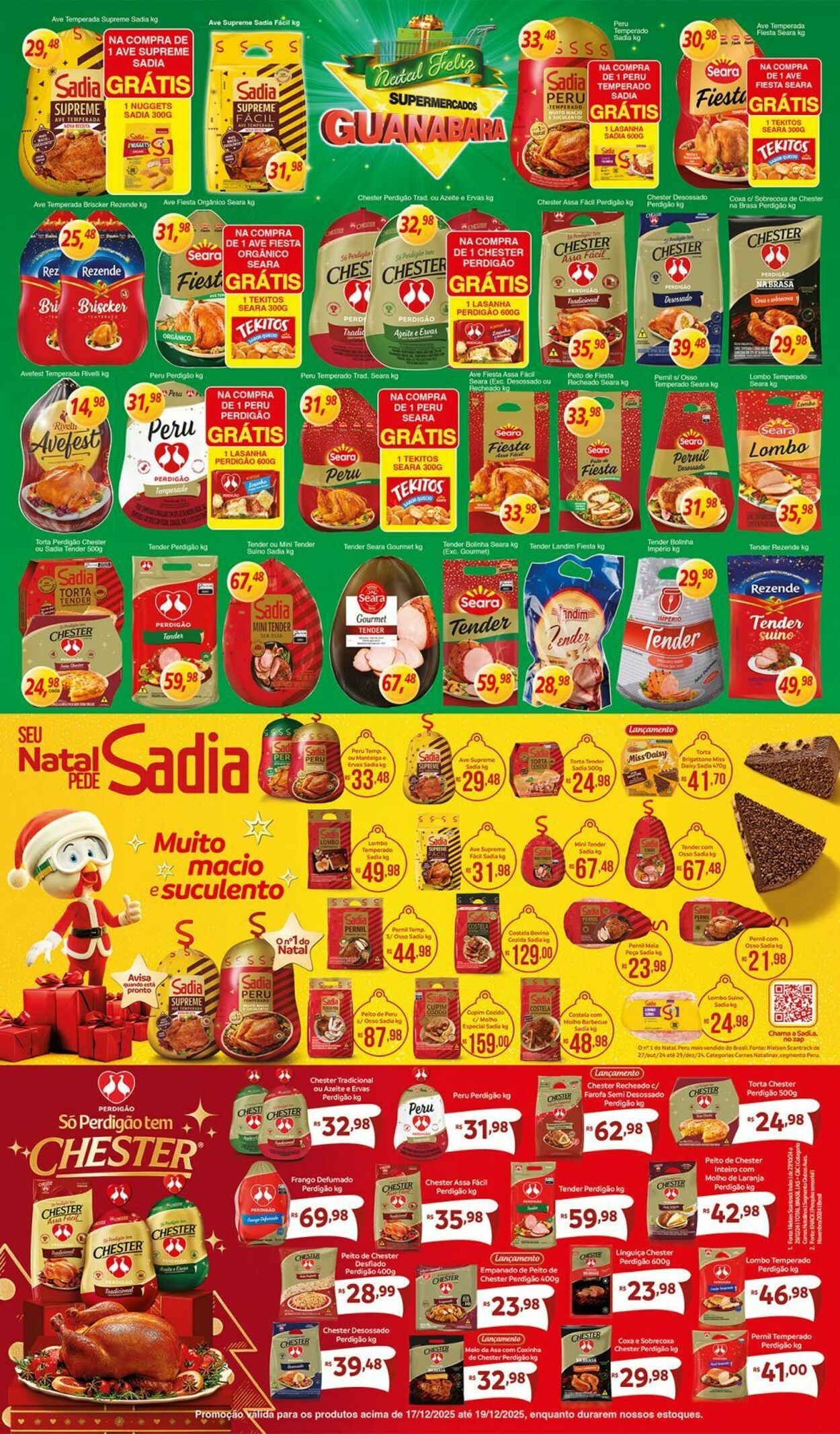 Folheto Supermercados Guanabara 17.12.2025 - 18.12.2025