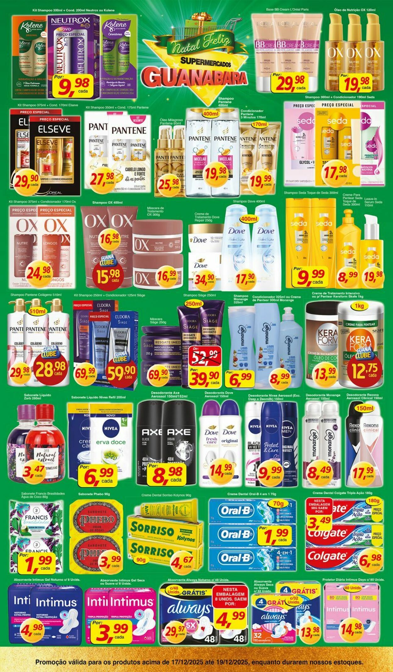 Folheto Supermercados Guanabara 17.12.2025 - 18.12.2025