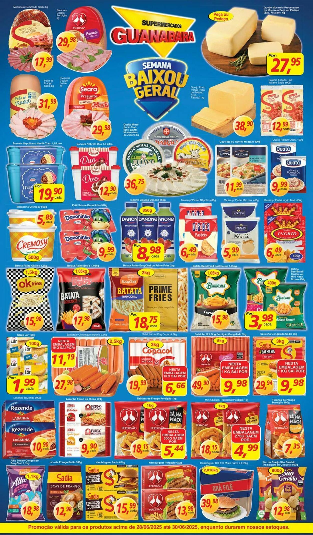 Folheto Supermercados Guanabara 28.06.2025 - 29.06.2025