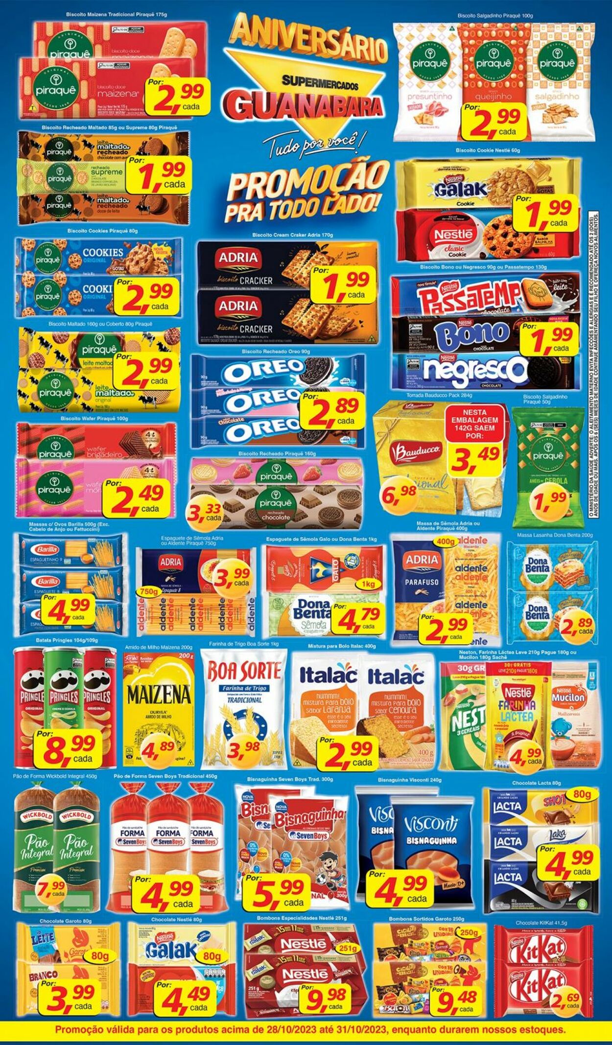 Folheto Supermercados Guanabara 28.10.2023 - 31.10.2023