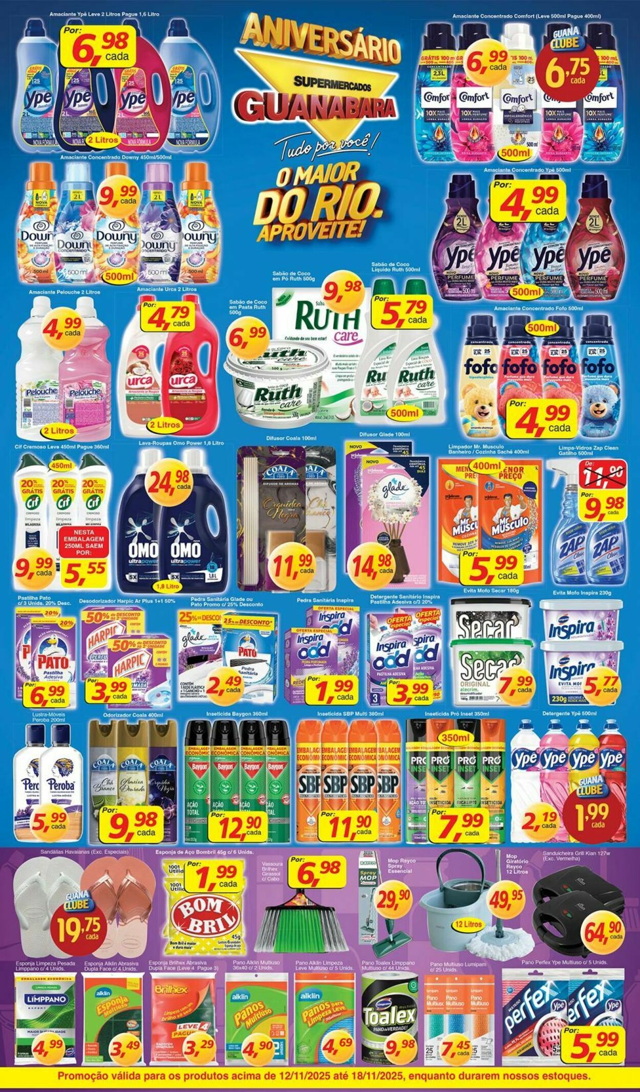 Folheto Supermercados Guanabara 12.11.2025 - 13.11.2025