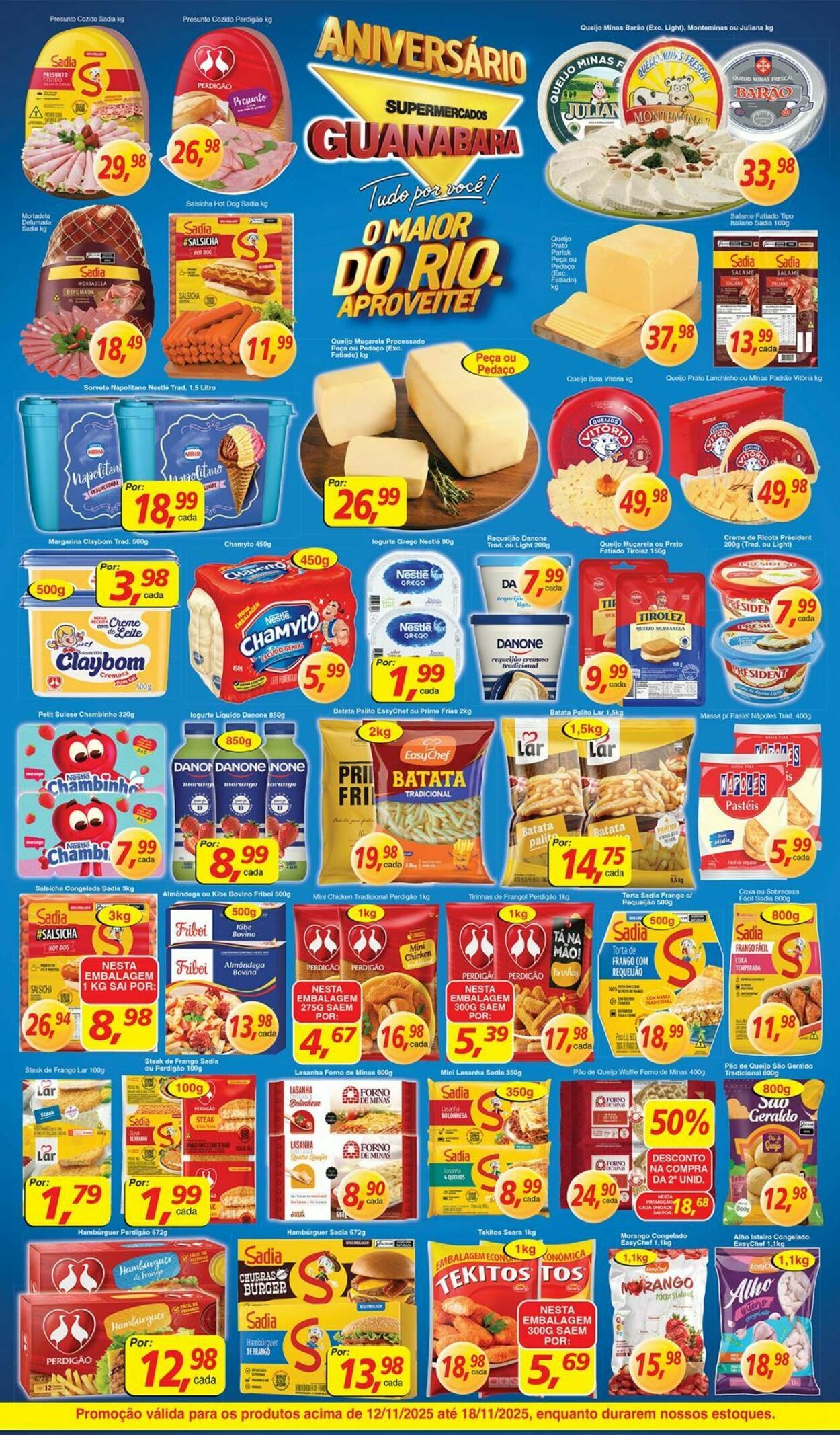 Folheto Supermercados Guanabara 12.11.2025 - 13.11.2025