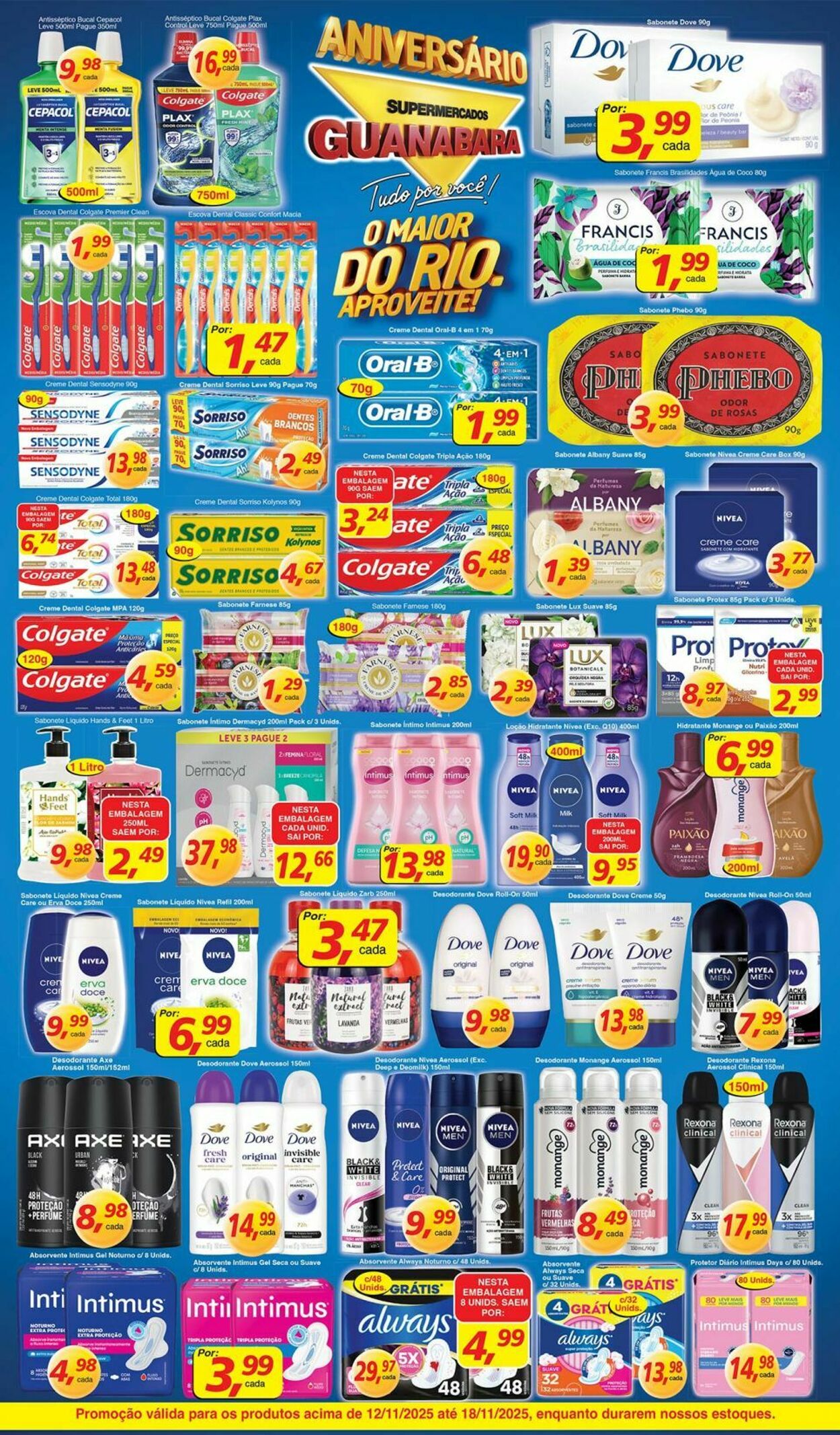 Folheto Supermercados Guanabara 12.11.2025 - 13.11.2025