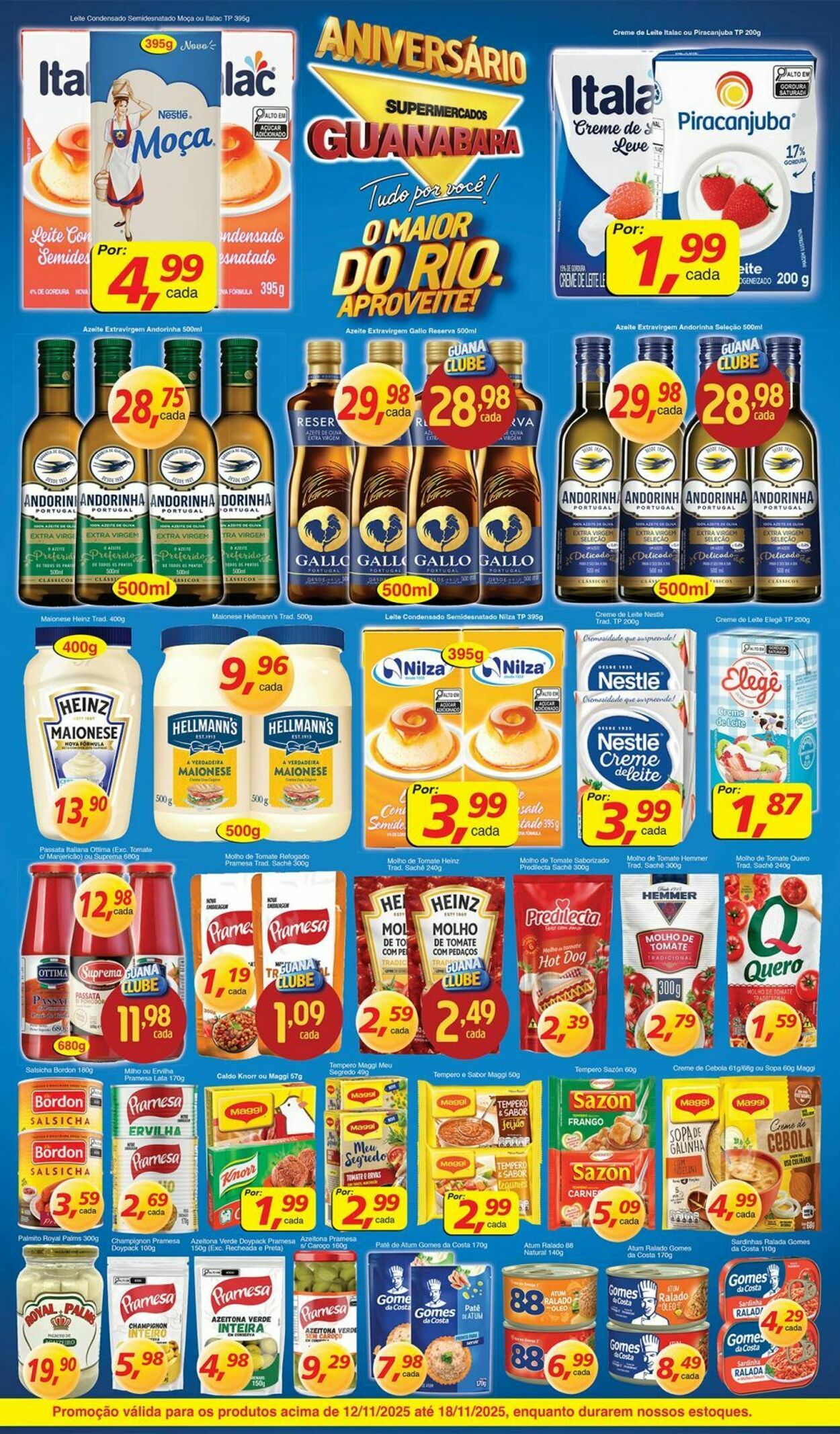 Folheto Supermercados Guanabara 12.11.2025 - 13.11.2025
